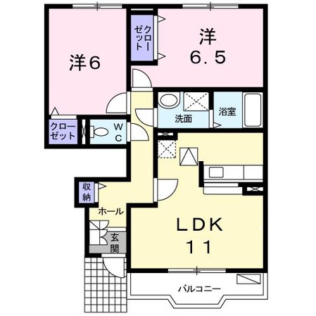 シーサイドレジデンスの物件間取画像